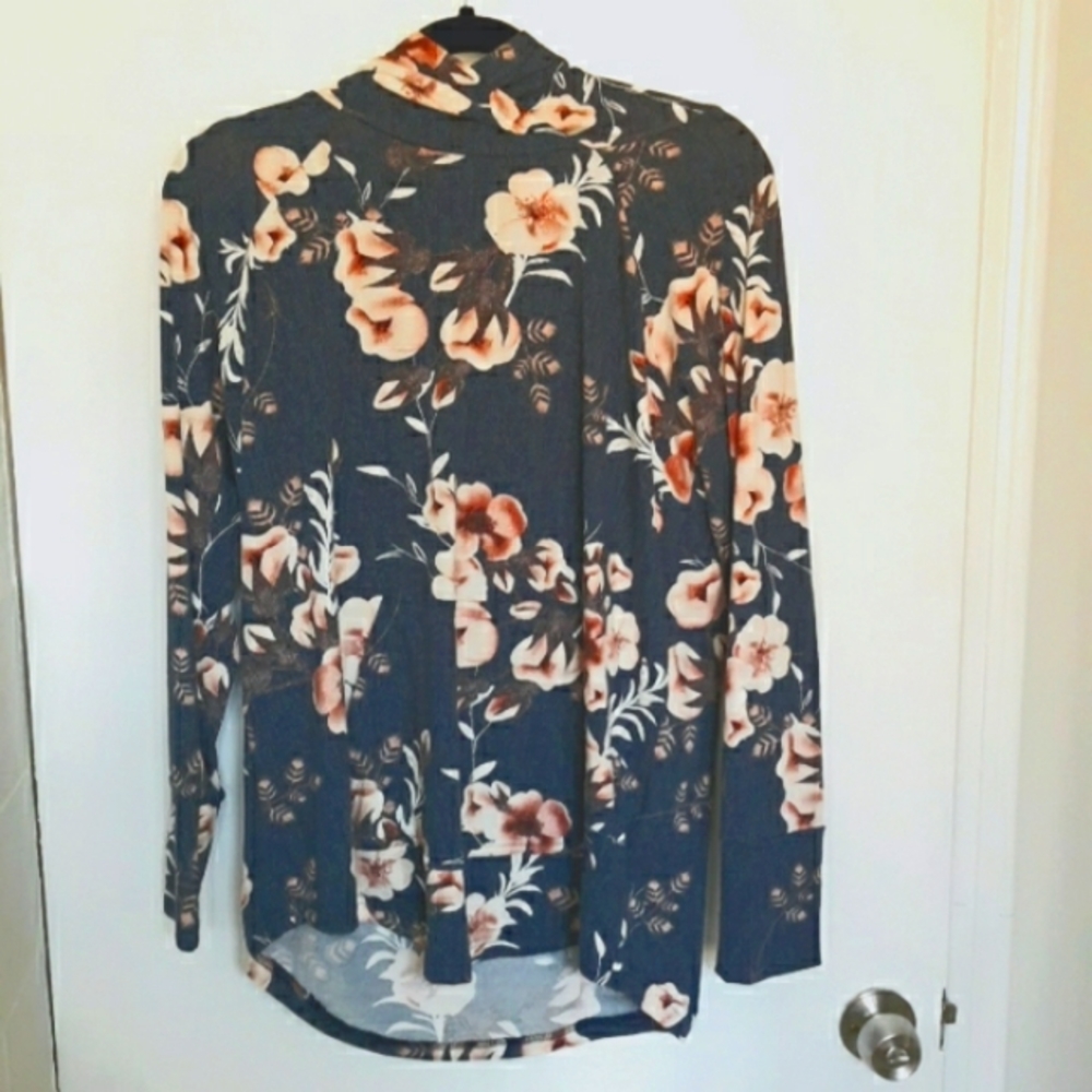 Floral hoodie
